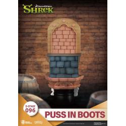 Shrek D-Stage PVC Diorama Puss In Boots Closed Box Version 15 cm