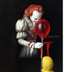 FIGURA POSTER 3D PENNYWISE & GEORGIE IT ( 2017 ) SDTOYS