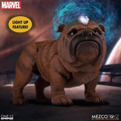 Marvel Universe Action Figures 1/12 Black Bolt & Light-Up Lockjaw 17 cm
