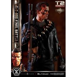 Terminator 2 Estatua Museum Masterline Series 1/3 T-800 Final Battle Deluxe Version 75 cm