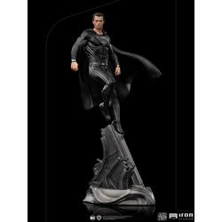 Zack Snyder\'s Justice League Art Scale Statue 1/10 Superman Black Suit 30 cm