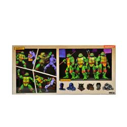 Tortugas Ninja (Mirage Comics) Figuras Paquete de 4 Leonardo, Raphael, Michelangelo, & Donatello 18 cm NECA