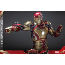 Iron Man 3 Figura Movie Masterpiece Diecast 1/6 Iron Man Mark XLII (2.0) 32 cm HOT TOYS