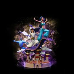 Disney Estatua 1/10 Deluxe Art Scale Aladdin and Yasmine 30 cm  Iron Studios 