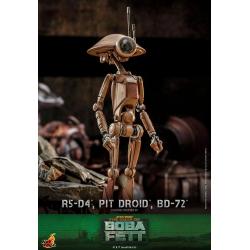 Star Wars The Mandalorian Action Figures 1/6 R5-D4, Pit Droid, & BD-72