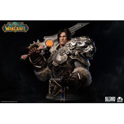   World of Warcraft Busto tamaño natural Varian Wrynn 120 cm Infinity Studio