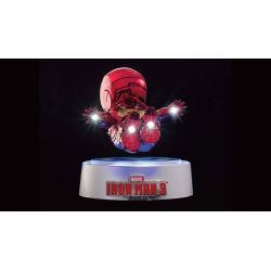 Iron Man 3 Egg Attack Floating Model with Light Up Function Iron Man Mark III 16 cm