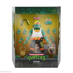Teenage Mutant Ninja Turtles Figura Ultimates Rappin\' Mike 18 cm Super7 