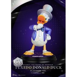 Disney 100th Master Craft Statue Tuxedo Donald Duck (Platinum Ver.)