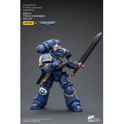 Warhammer 40k Figura 1/18 Ultramarines Primaris Lieutenant Argaranthe 12 cm joytoy