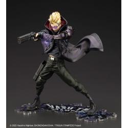 Trigun Stampede Estatua ARTFXJ PVC 1/8 Vash the Stampede The Gunman in Black Ver. 22 cm Kotobukiya