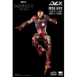 Infinity Saga Figura 1/12 DLX Iron Man Mark 43 (Battle Damage) Limited Edition 17 cm
