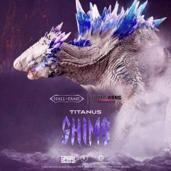 Godzilla y Kong: El nuevo imperio Estatua PVC Hall of Fame Titanus Shimo 29 cm  Spiral Studio 