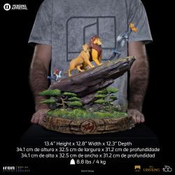 Disney Estatua 1/10 Deluxe Art Scale El rey león 34 cm