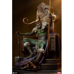 Marvel Estatua Premium Format Loki 59 cm  Los Vengadores Sideshow Collectibles