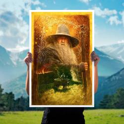El Señor de los Anillos Litografia Gandalf Arrives 41 x 61 cm - sin marco Sideshow Collectibles