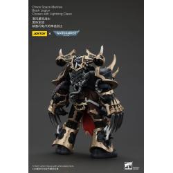 Warhammer 40k Actionfigur Chaos Space Marines Black Legion Chosen with Lightning Claws 20 cm  Joy Toy (CN)