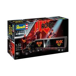 AC/DC Maqueta Tour Truck & Trailer 55 cm  Revell