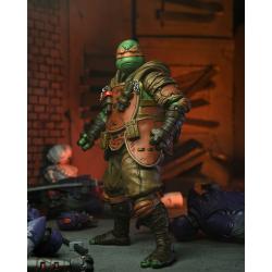 MICHELANGELO  ULTIMATE FLASHBACK SCALE ACTION FIG. 18 CM THE LAST RONIN TORTUGAS NINJA MUTANTES ADOLESCENTES 18 CM NECA