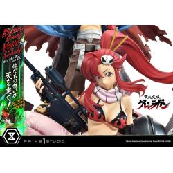 Gurren Lagann Estatua Ultimate Premium Masterline Series 1/4 Kamina, Simon & Yoko with Lagann Deluxe Bonus Version 97 cm