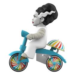 Universal Monsters Figura Super Cycles La novia de Frankenstein (White with Blue Trike) 13 cm Super7