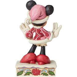 Enesco Jim Shore Disney Traditions Minnie Christmas Personality Figurine