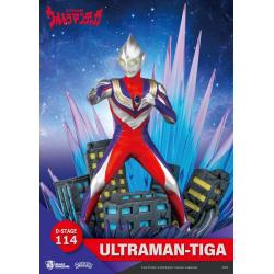 Ultraman Diorama PVC D-Stage Ultraman Tiga 15 cm Beast Kingdom Toys 