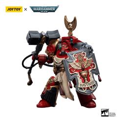 Warhammer 40k Figura 1/18 Blood Angels Assault Terminators Brother Davinos 12 cm  Joy Toy 