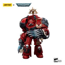 Warhammer 40k Figura 1/18 Blood Angels Assault Terminators Brother Tyborel 12 cm Joy Toy 