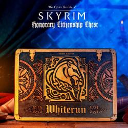 The Elder Scrolls: Skyrim Caja de regalo Whiterun Honorary Citizen Chest kit DOCTOR COLLECTOR