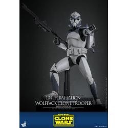 Star Wars The Clone Wars Figura 1/6 104th Battalion Wolfpack Clone Trooper Deluxe Version 30 cm Hot Toys 