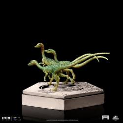  Parque Jurasico Icons Estatua Compsognathus 5 cm Iron Studios