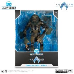 Aquaman y el Reino Perdido Figura Megafig DC Multiverse Sunken Citadel Pirate 30 cm McFarlane Toys 