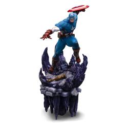 Capitan America Marvel Estatua 1/10 Deluxe BDS Art Scale 34 cm IRON STUDIOS