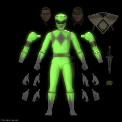 Power Rangers Figura Ultimates Green Ranger (Glow) 18 cm super7