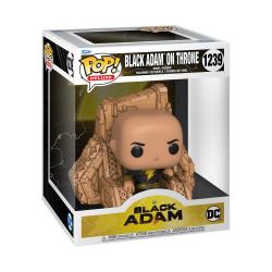 Black Adam POP! Deluxe Vinyl Figura Black Adam on Throne 9 cm FUNKO