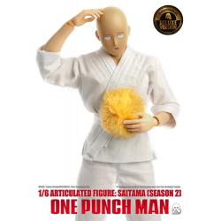 One Punch Man Action Figure 1/6 Saitama (Season 2) Deluxe Version 30 cm