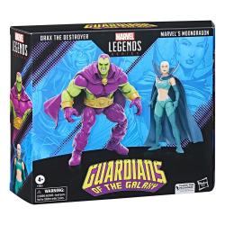 Guardianes de la Galaxia Marvel Legends Pack de 2 Figuras Drax the Destroyer & Marvel Moondragon 15 cm hasbro