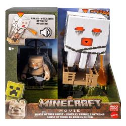 Una película de Minecraft Figura Blast Attack Ghast 25 cm Mattel