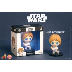 Star Wars Minifigura Cosbi Luke Skywalker Lightsaber 8 cm Hot Toys 