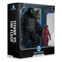 DC Multiverse Pack de 2 Figuras Flash vs. Titano 18 cm  McFarlane Toys