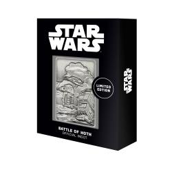 Star Wars Lingote Iconic Scene Collection Battle for Hoth Limited Edition