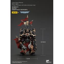 Warhammer 40k Actionfigur Chaos Space Marines Black Legion Chosen Champion with bolter and power maul 20 cm  Joy Toy (CN)