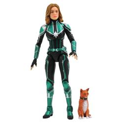 CAPITANA Marvel Marvel Select Figura Captain Marvel Starforce Uniform 18 cm Diamond Select