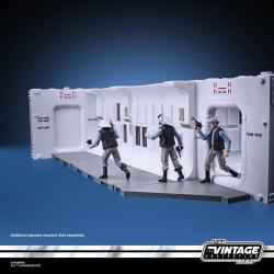 Star Wars Episode V Vintage Collection Tantive IV Hallway con figura de Rebel Fleet Trooper 10 cm