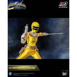 Power Rangers Zeo Figura FigZero 1/6 Ranger II Yellow 30 cm  ThreeZero