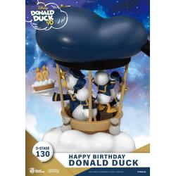 Disney Diorama PVC D-Stage  El Pato Donald 90 Feliz Cumpleaños 14 cm Beast Kingdom Toys 