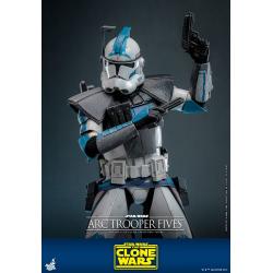 STAR WARS:: THE CLONE WARS FIGURA 1/6 ARC TROOPER FIVE 30 CM HOT TOYS