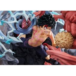 My Hero Academia Estatua PVC Super Situation Izuku Midoriya vs. Muscular 30 cm TOMY