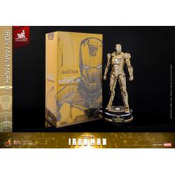 Iron Man Mark III (Gold Color Version) Figura Movie Masterpiece Diecast 1/6 Hot Toys Exclusive 33 cm HOT TOYS